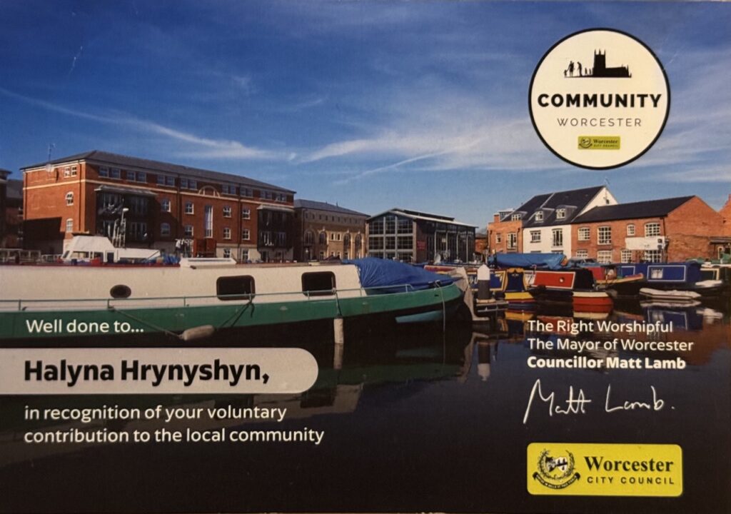 CEO Dr. Halyna Hrynyshyn Honoured for Outstanding Community Leadership photo 2026 03 18 14 35 27